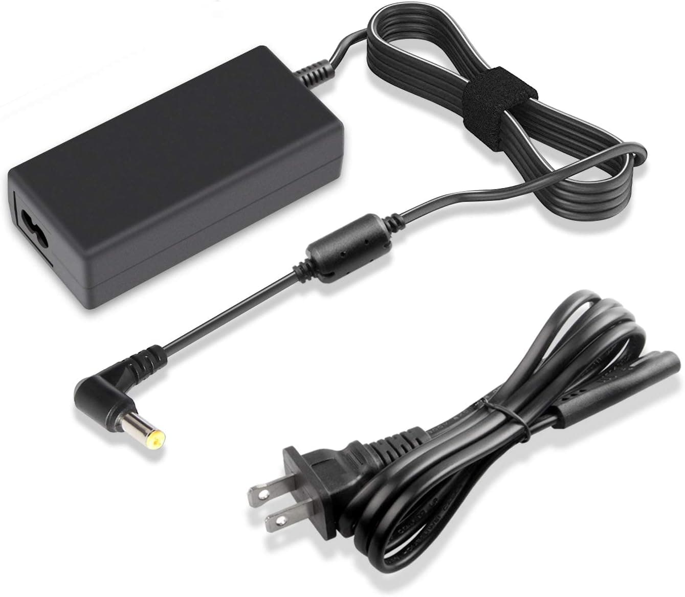 Futurebatt 65W AC Adapter Charger for Gateway NV52 NV53 NV53A NV54 NV55C NV57H NV570P NV59 NV59C NV73 NV76R NV78 NV79 NE522 NE56R NE71B NE722 LT41P LT2016U LT2802U LT4004U LT4008U Power Supply Cord
