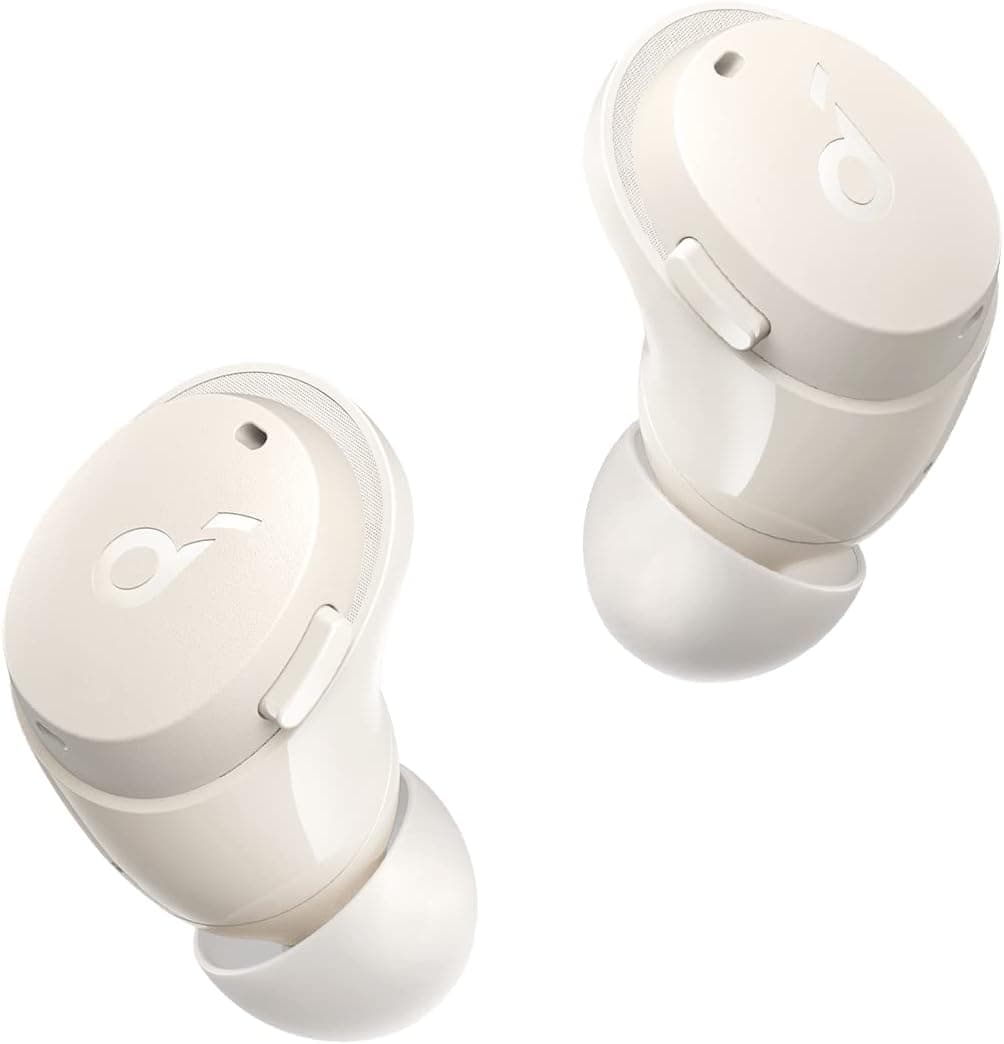 Soundcore by Anker Life A3i Noise Cancelling Earbuds, Deep Bass, Hybrid ANC, AI-Enhanced Calls with 4 Mics, 36H Playtime with Fast Charging, Bluetooth 5.2 Earbuds, 22 Custom EQ (Renewed)