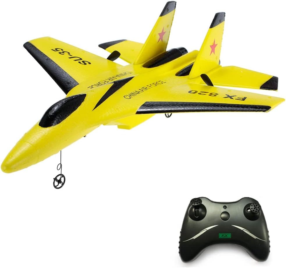 Goolsky Flybear FX-820 2.4G 2CH Remote Control SU-35 Glider 290mm Wingspan EPP Micro Indoor RC Airplane Aircraft RTF