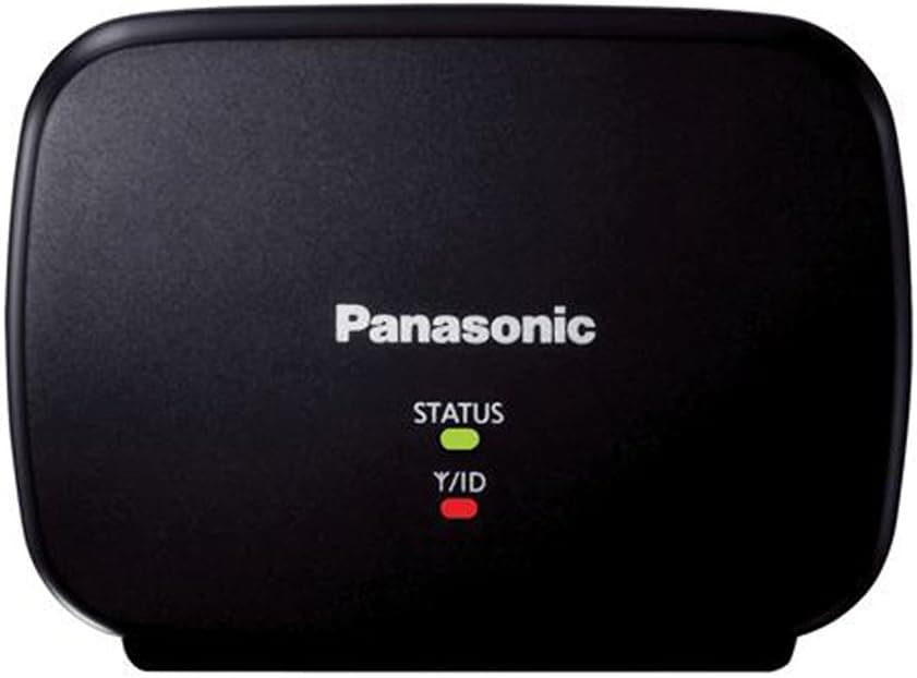 Panasonic Range Extender for Dect 6.0 Plus Models KX-TGA405B Doubles The Effective Transmission Distance with 1 Year Manufacturer's Warranty- Black