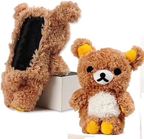 Generic EveryOne-Buy Stylish Cute 3D Teddy Bear Doll Toy Plush Case Cover For Apple iPhone 6 4.7 inch iPod Touch 4 iPod Touch 5 iPhone 5S/5/5C/4S/4 Brown (Brown for iPod touch 5)