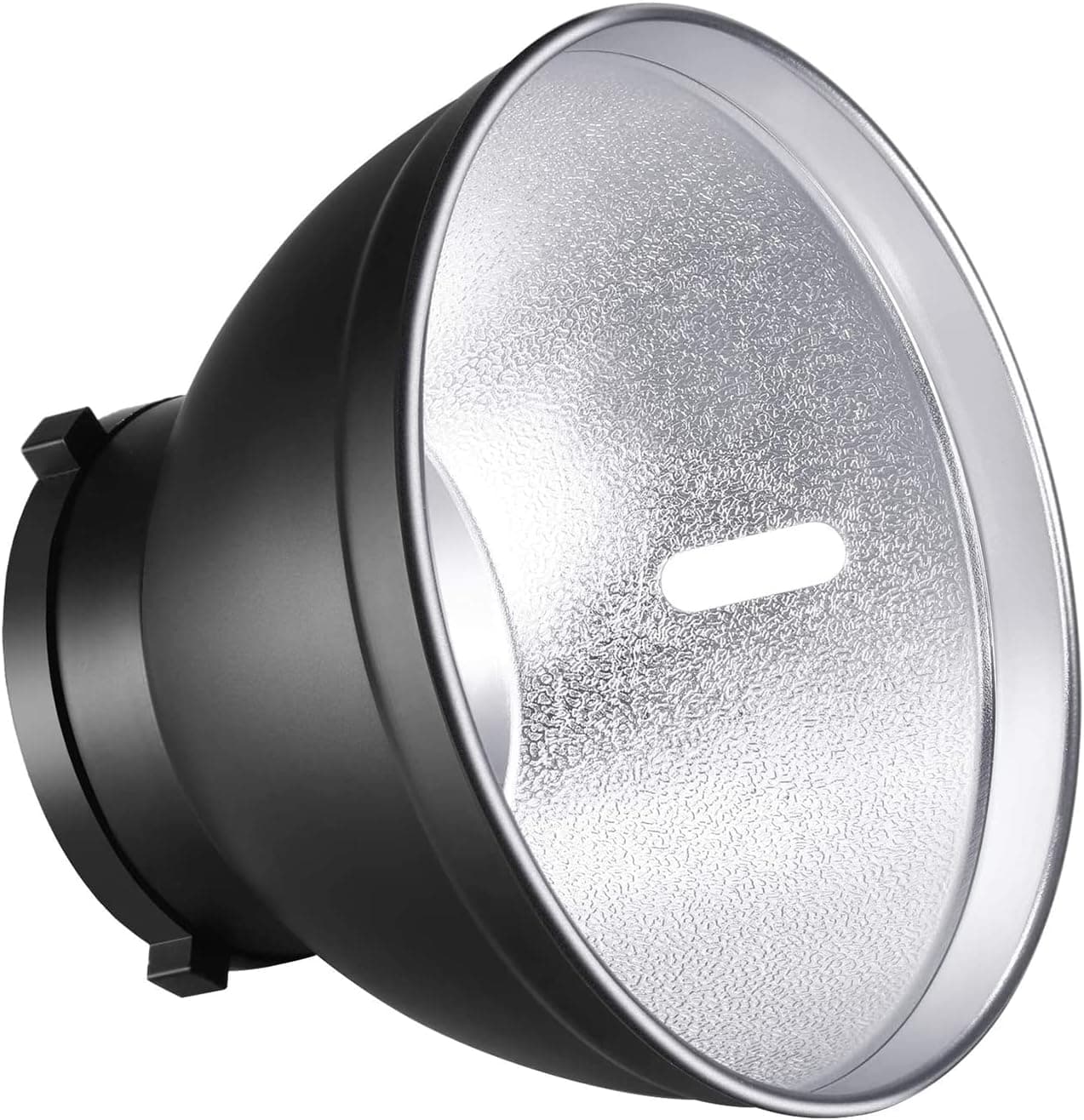 Neewer 7''/18cm Standard Reflector Diffuser Lamp Shade Dish for Bowens Mount Studio Flash Video Light Like Neewer CB60, CB100, CB150, Vision 4, Vision 5, ML300, S101-300W/300W PRO/400W/400W PRO