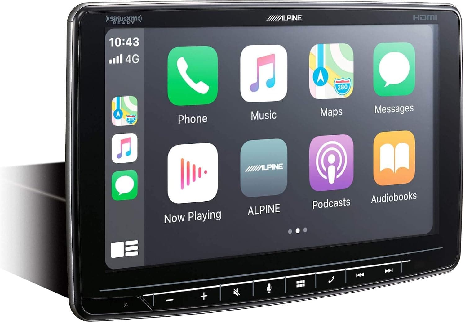 Alpine iLX-F409 Car Audio 9" Touchscreen Bluetooth Digital Media Radio Receiver Head Unit Dash F409