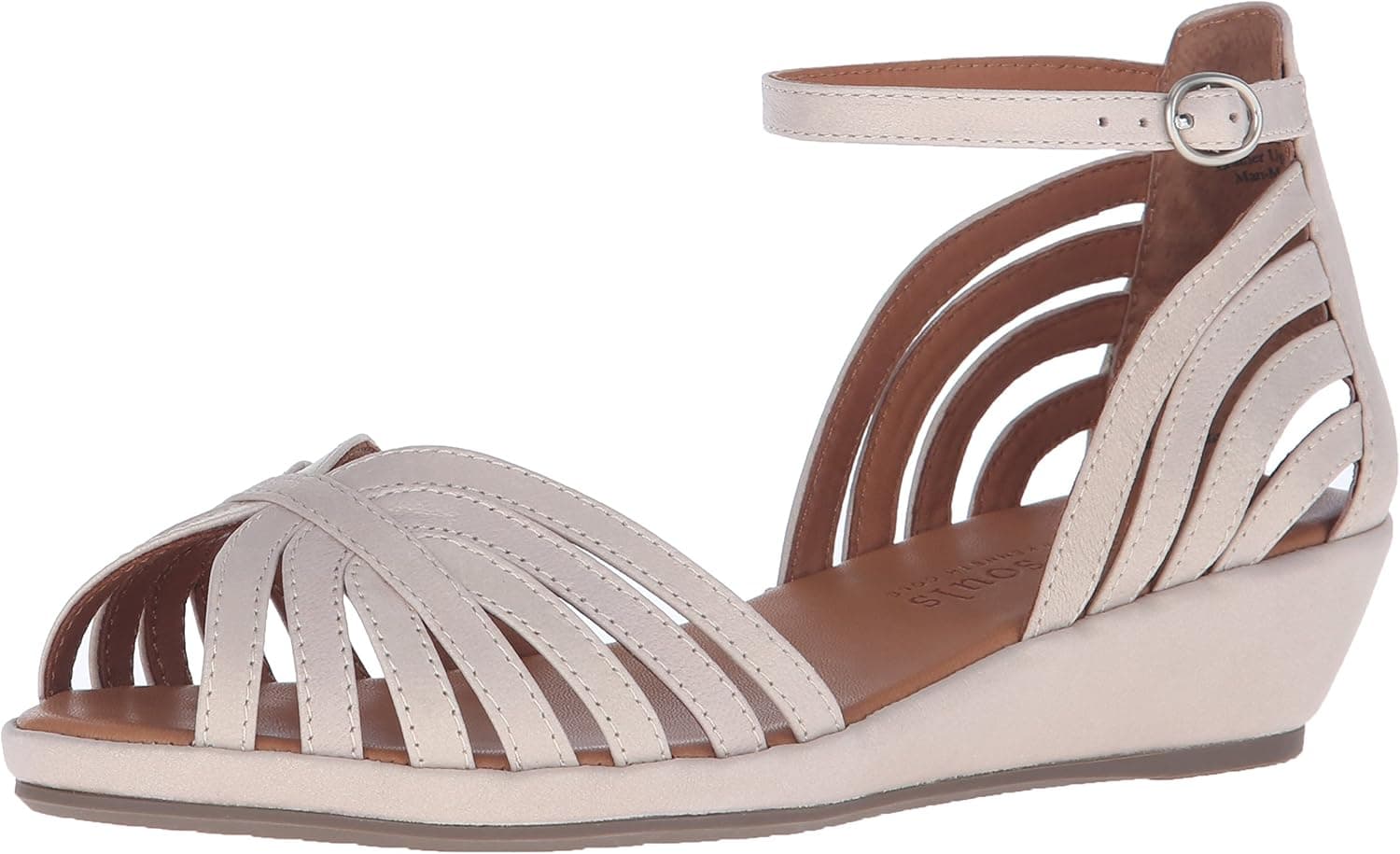 Gentle Souls by Kenneth Cole Women's Leah Wedge Sandal