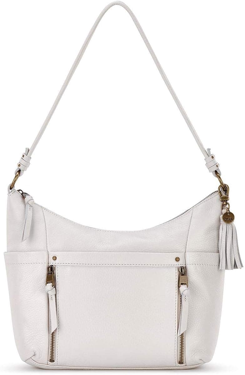 The Sak Collective by The Sak Keira Hobo Shoulder Bag, Leather, Stone