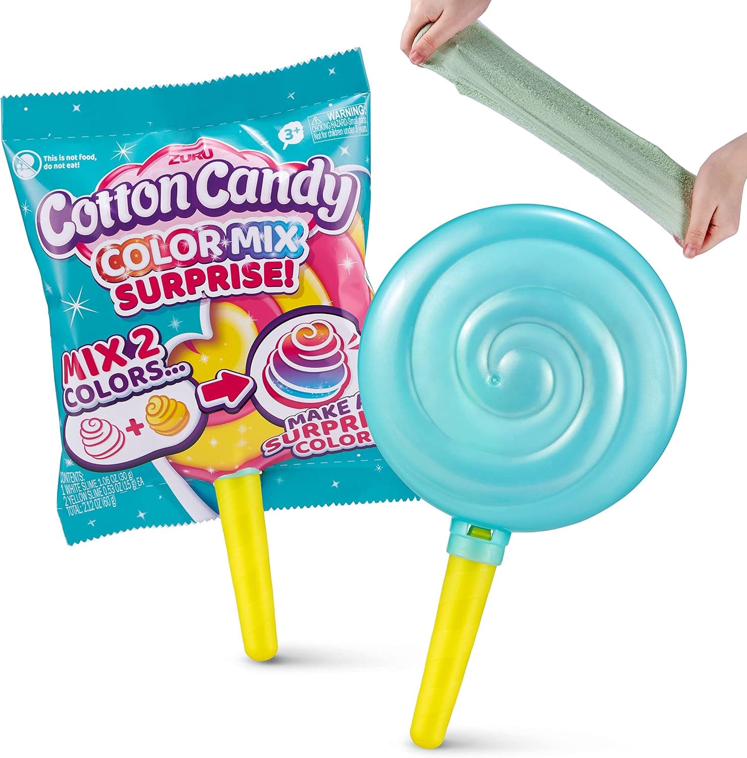 ZURU Oosh Yellow Handle, Blue Slime