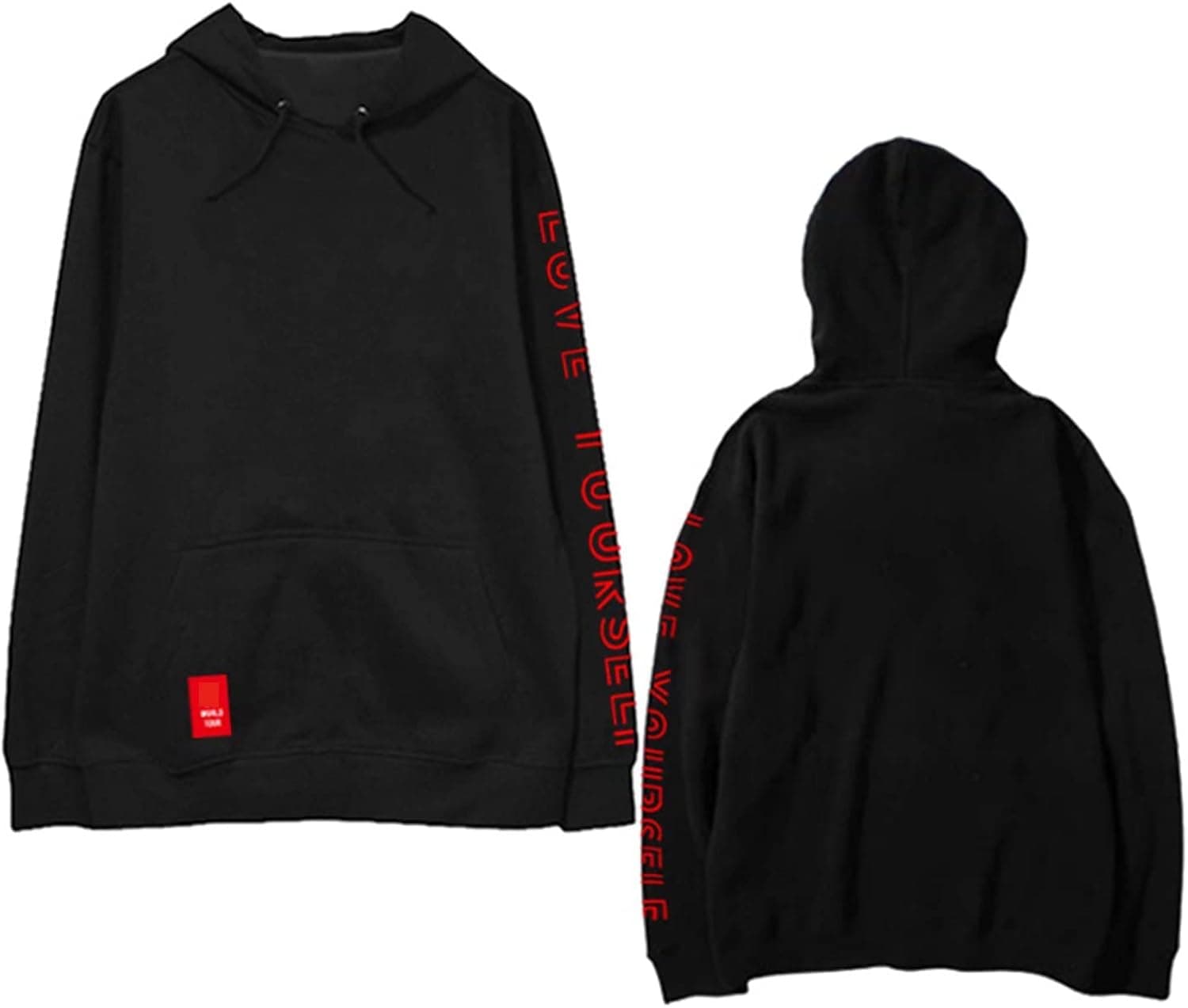 Kpop Love Yourself Answer Hoodie Jimin Suga Jung Kook V World Tour Pullover Sweatshirt