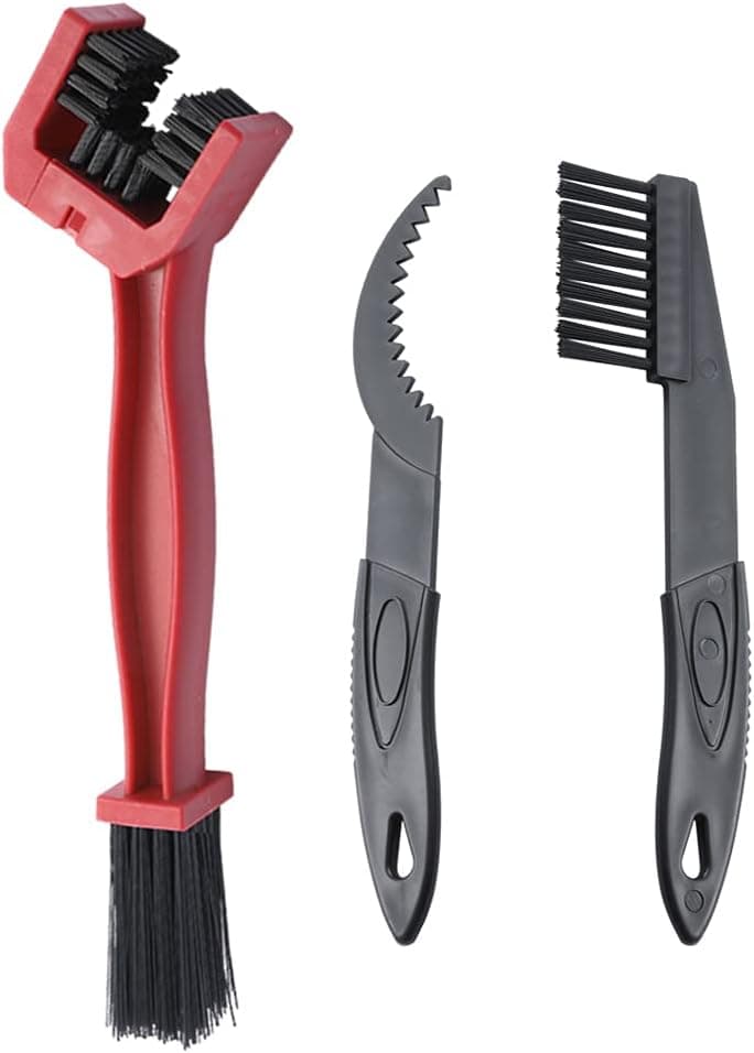 corki Bicycle Chain Cleaning Tool Set,Bike Chain Crankset Brush,Motorcycle Washer Cleaner Brush Tools