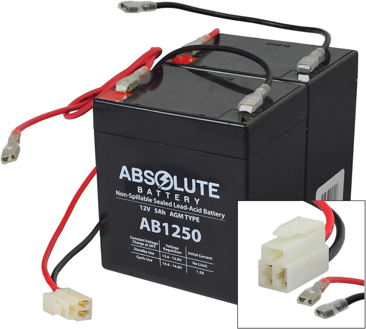 24 Volt Battery Pack for The Razor E175 (5 Ah, with Harness, W13111201003)