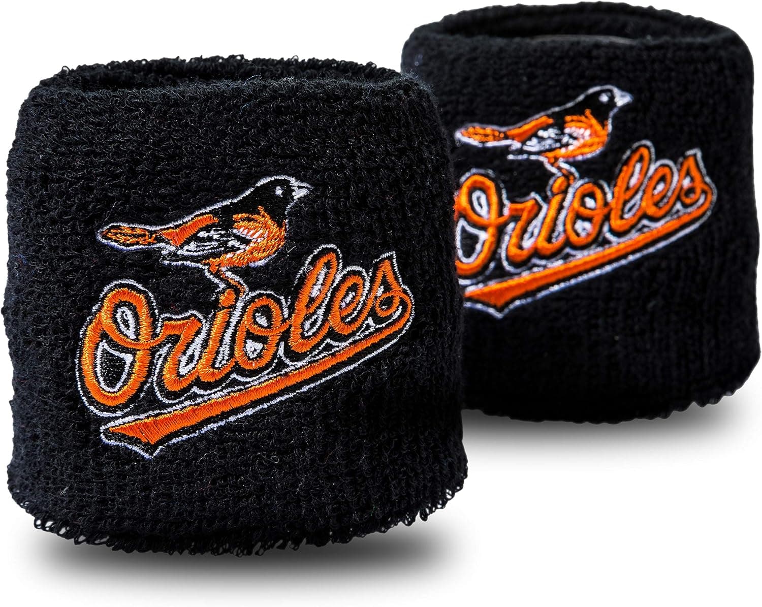 Franklin Sports MLB Team Licensed Baseball Wristbands - MLB Team Logo Sweat Wristbands - Great for Costumes + Uniforms - Pair