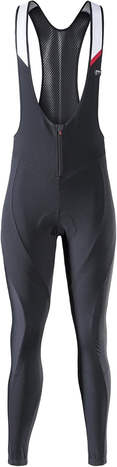 RION Pro Cycling Pants Women's Winter Thermal Padded Bib Tights (ZeTrophy-EL, XL)