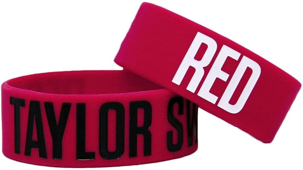 "RED" Rubber Bracelet