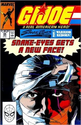 G.I. Joe #94 "Snake-Eyes" Warrior Reborn!" Part 1 ~ "Snake-Eyes Gets a New Face!" (Volume 1)