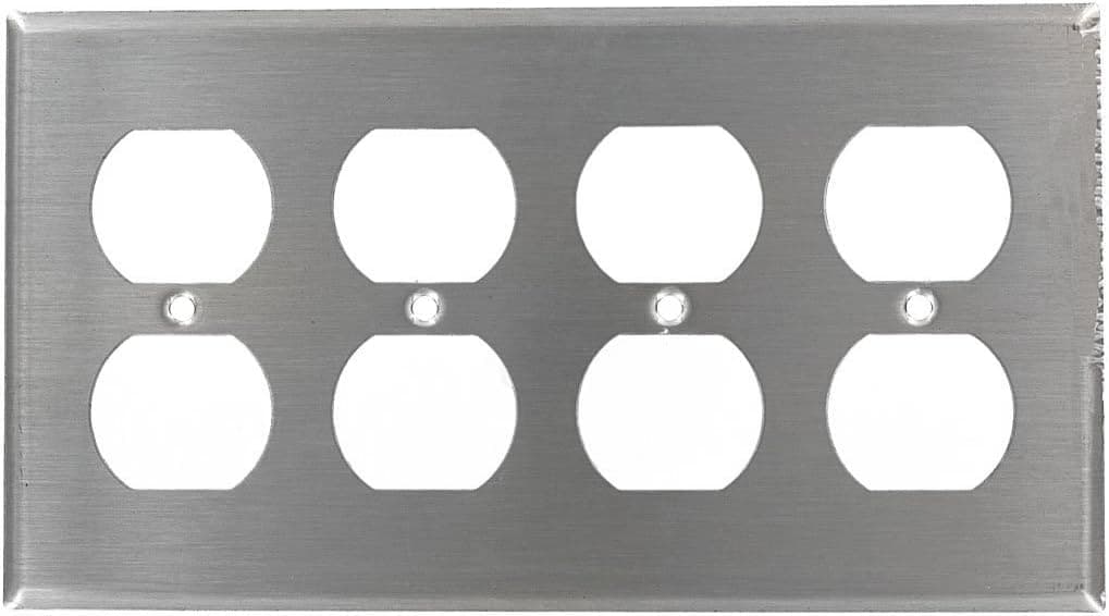 Leviton 84041-40 SS WP 4G DUP STD SIZE