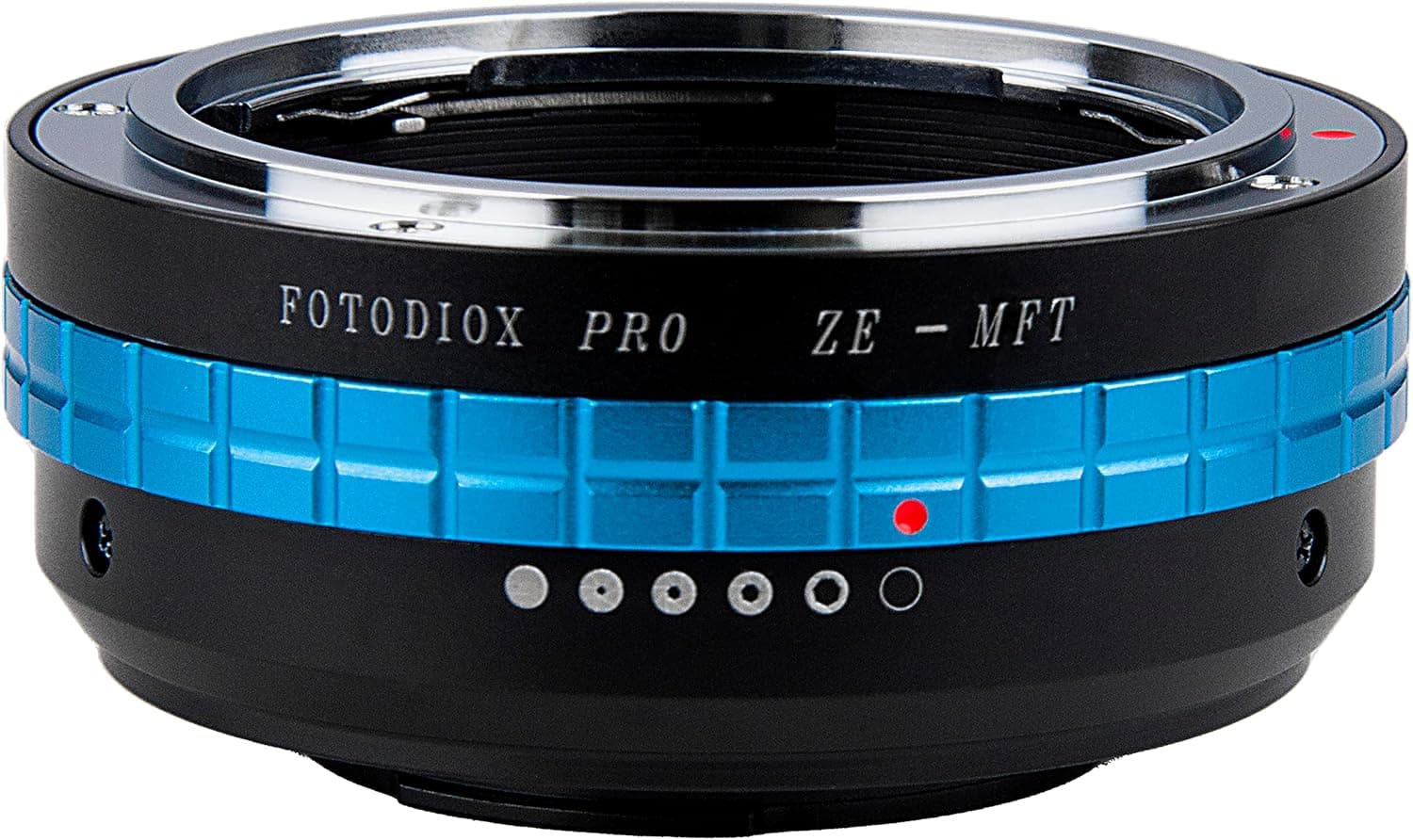 Fotodiox Pro Lens Mount Adapter, for Mamiya ZE (35mm) Lens to Olympus Panasonic Micro Four Third (MFT) Mirrorless Cameras
