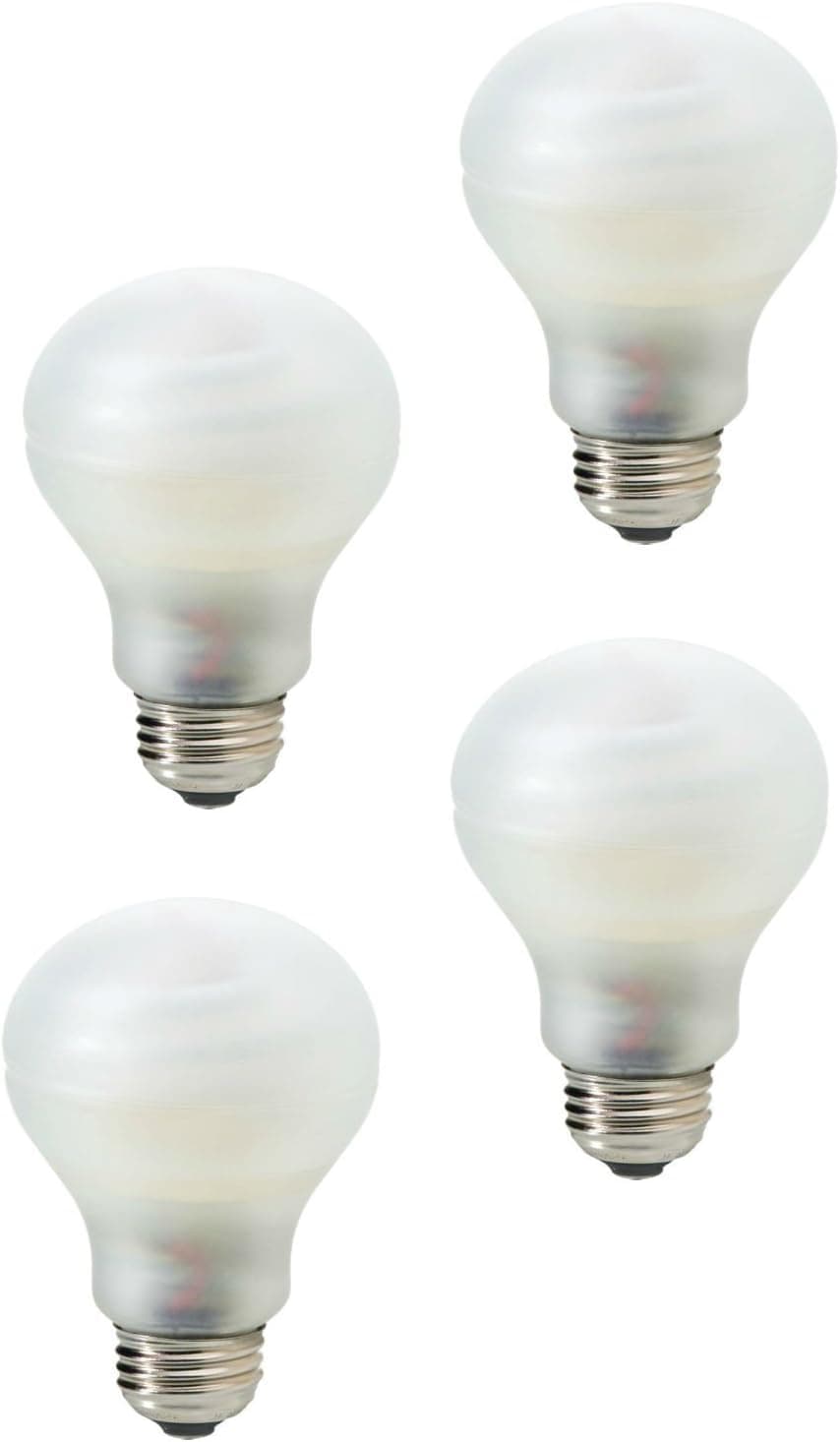 GE Lighting Energy Efficient CFL Compact fluorescent smart light bulb instant on 1500 Lumen Medium Base, 4-Pack