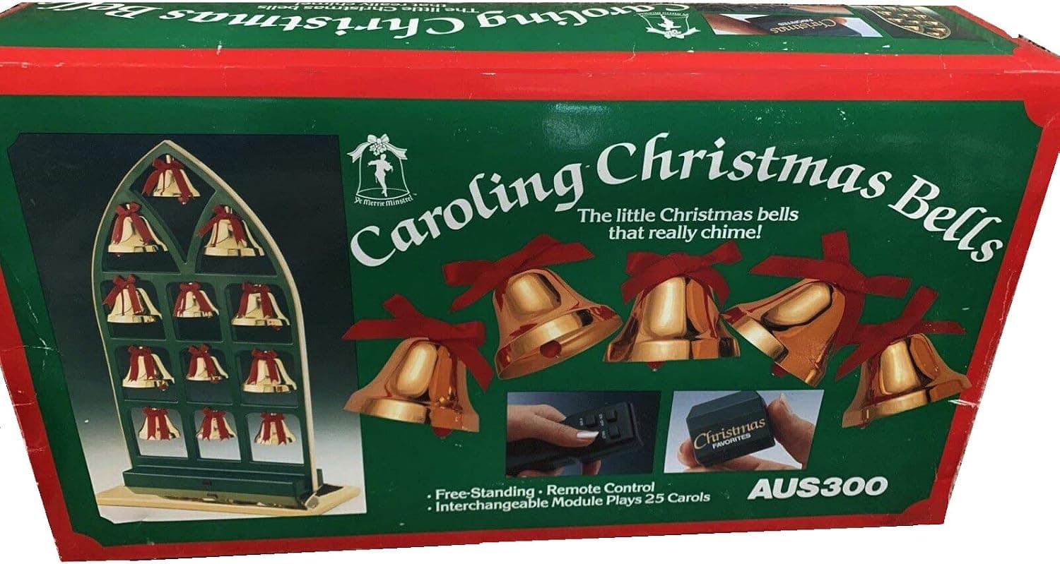 Ye Merrie Minstrel Caroling Christmas Bells AUS300