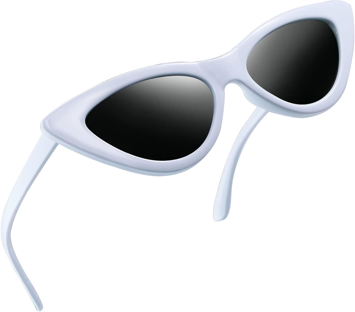 Joopin Polarized Cat Eye Sunglasses for Women, Retro Narrow Pointy Cateye Womens Sun Glasses