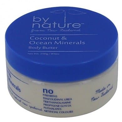 By Nature From New Zealand Cocnut & Ocean Minerals Body Butter 8 3/4 Oz.