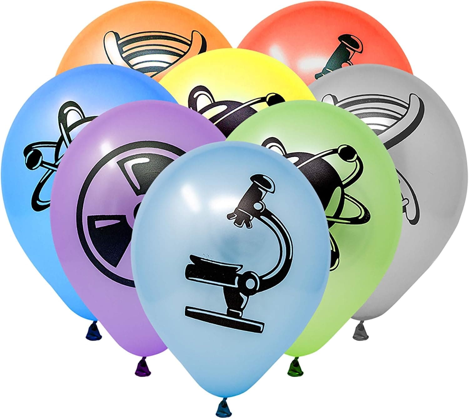 Science Party Balloons, Science Party Supplies, Kids Birthday Latex Balloons, Party Favors (24 Pieces)
