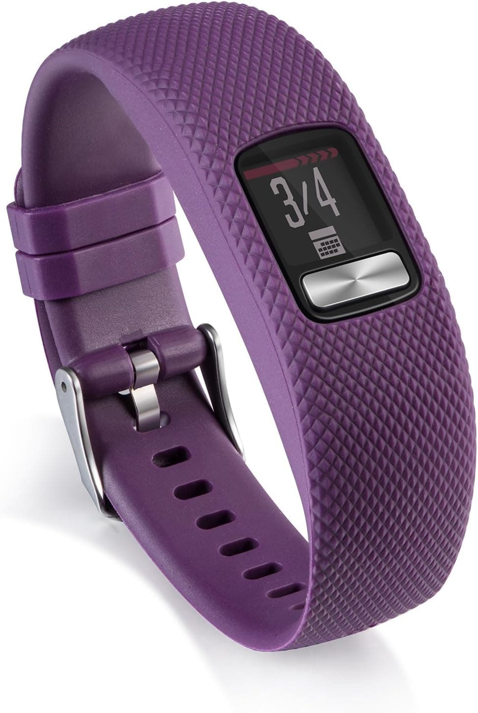 AWINNER Bands Compatible for Garmin vivofit 4,Replacement Sport Colourful Band for vivofit 4 Activity Tracker - (Purple, Small)