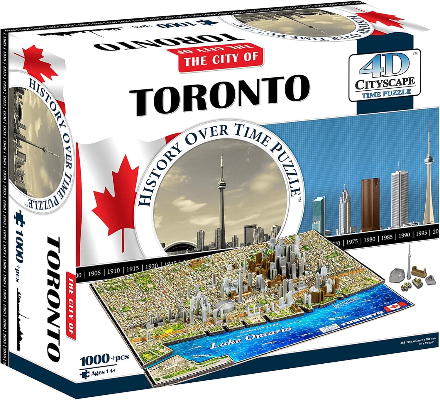 4D Cityscape Toronto, Canada Puzzle