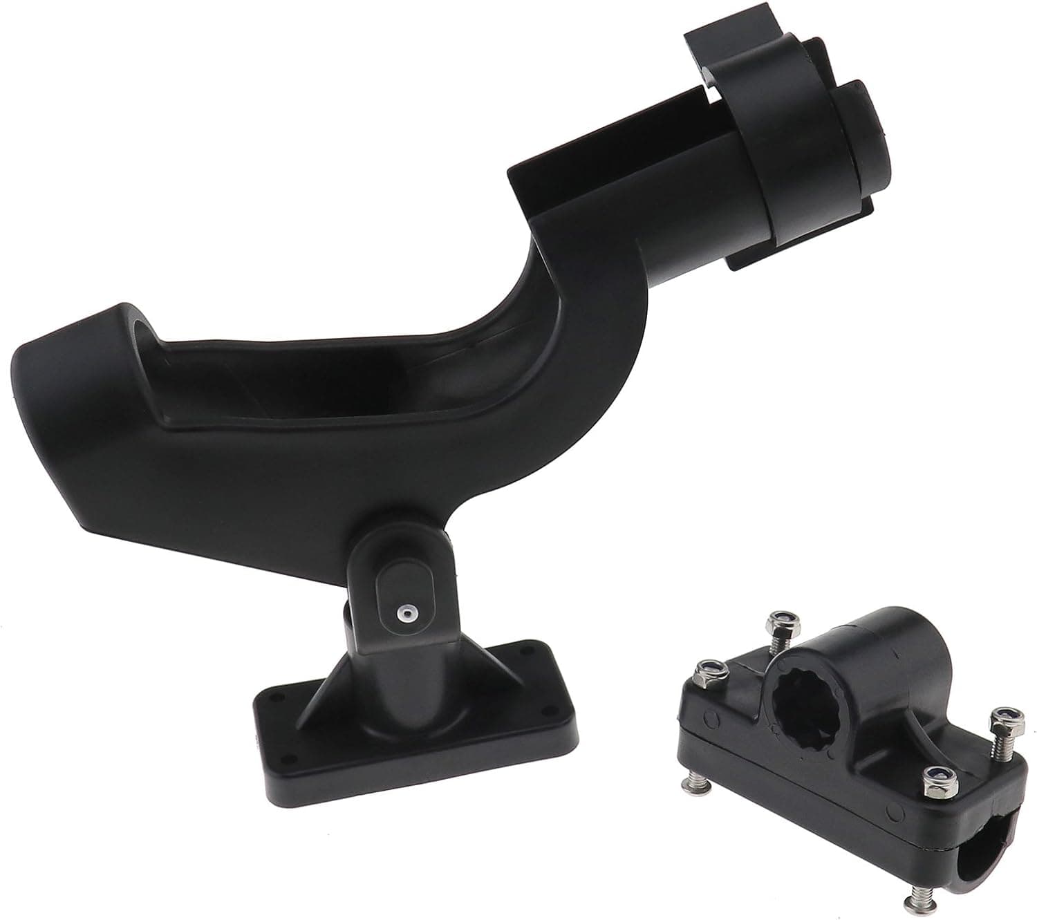 SING F LTD 2pcs Adjustable 360¡ã Fishing Rod Holder Rack Stand Kit Compatible with Boat Kayak Yacht