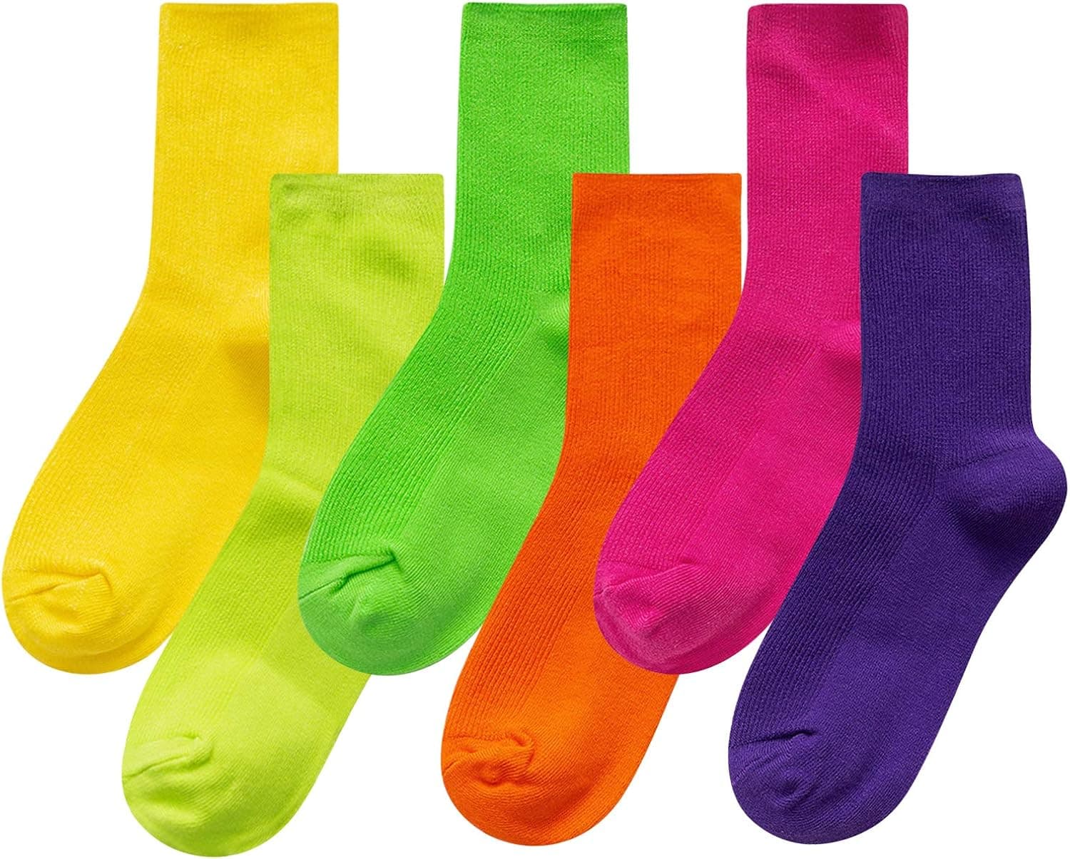 IIG 3-6 Pairs Womens Cute Animal Patterned Funny Novelty Cotton Crew Socks