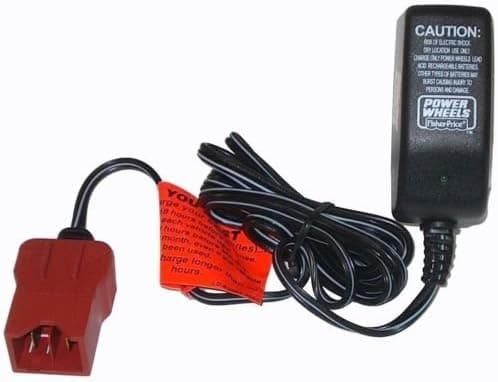 Power Wheels 6 Volt Charger for 00801-0712 RED 6v Battery Genuine Fisher Price