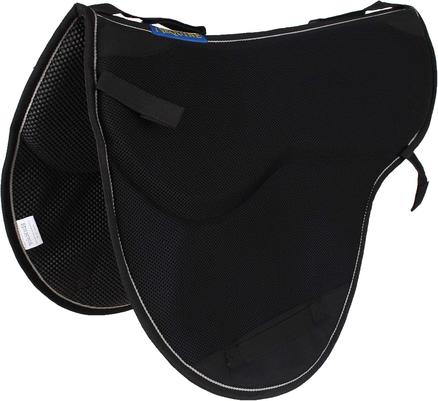 Professional Equine Horse Western Endurance Non-Slip Neoprene Saddle Pad Black 6405BK1