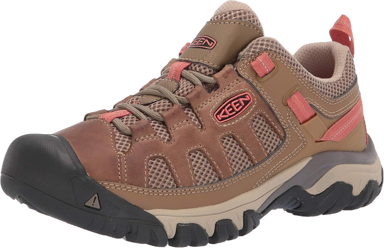 KEEN womens Targhee Vent Hiking Shoe, Sandy/Cornstalk, 6.5 US