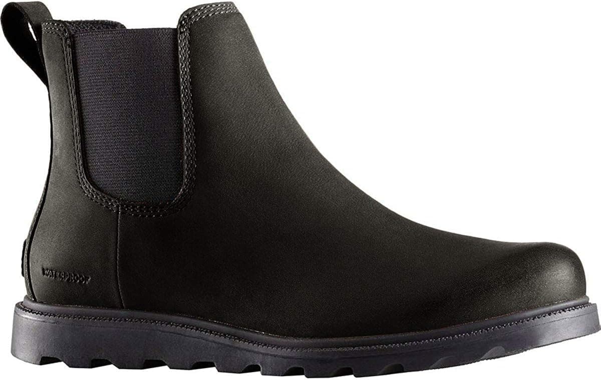 Womens Sorel Ainsley Chelsea Winter Leather Elastic Dealer Ankle Boots