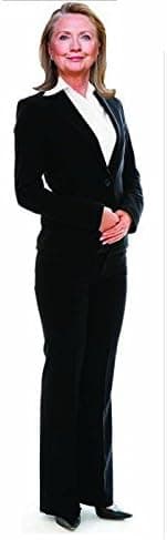 H38004 Hillary Clinton Cardboard Cutout Standup