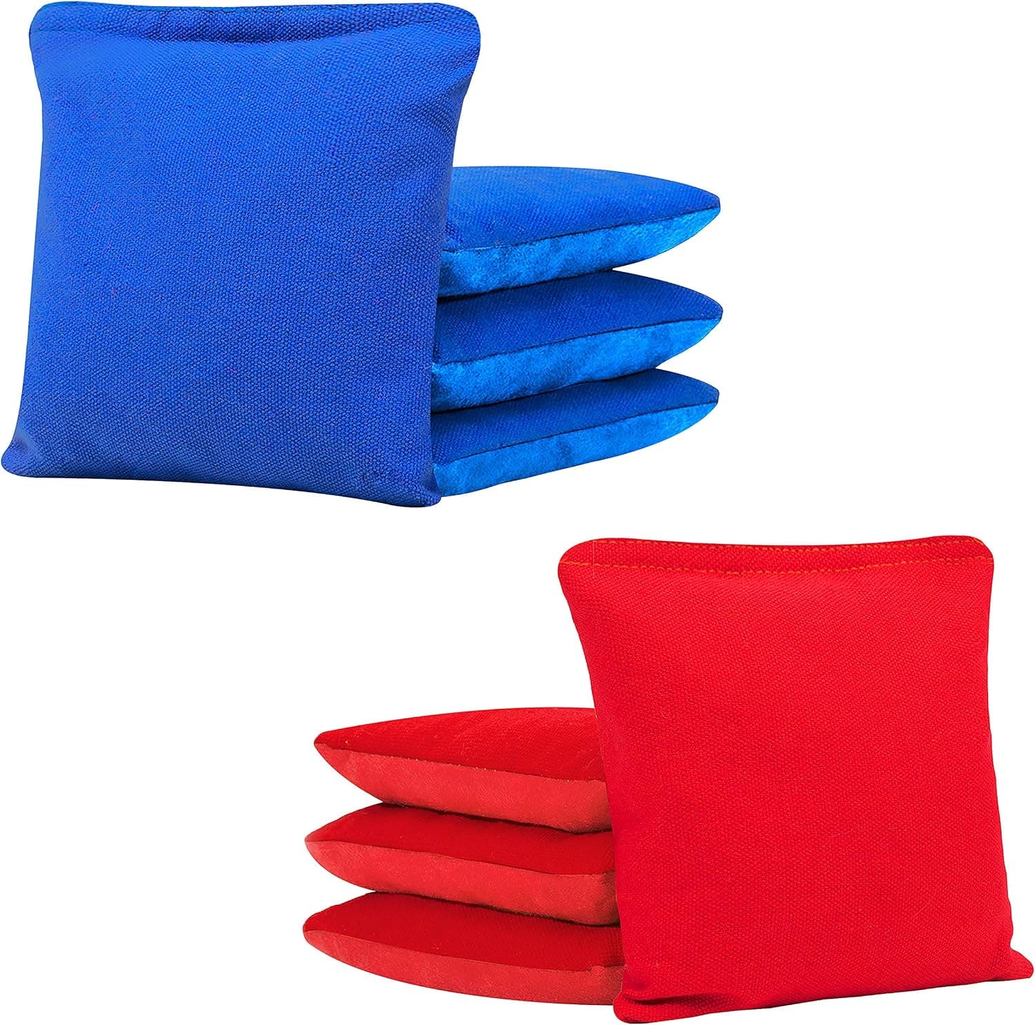 JST GAMEZ Cornhole Bags Cornhole Bean Bags Double Sided Slick and Stick Side Bean Bags for Cornhole Games