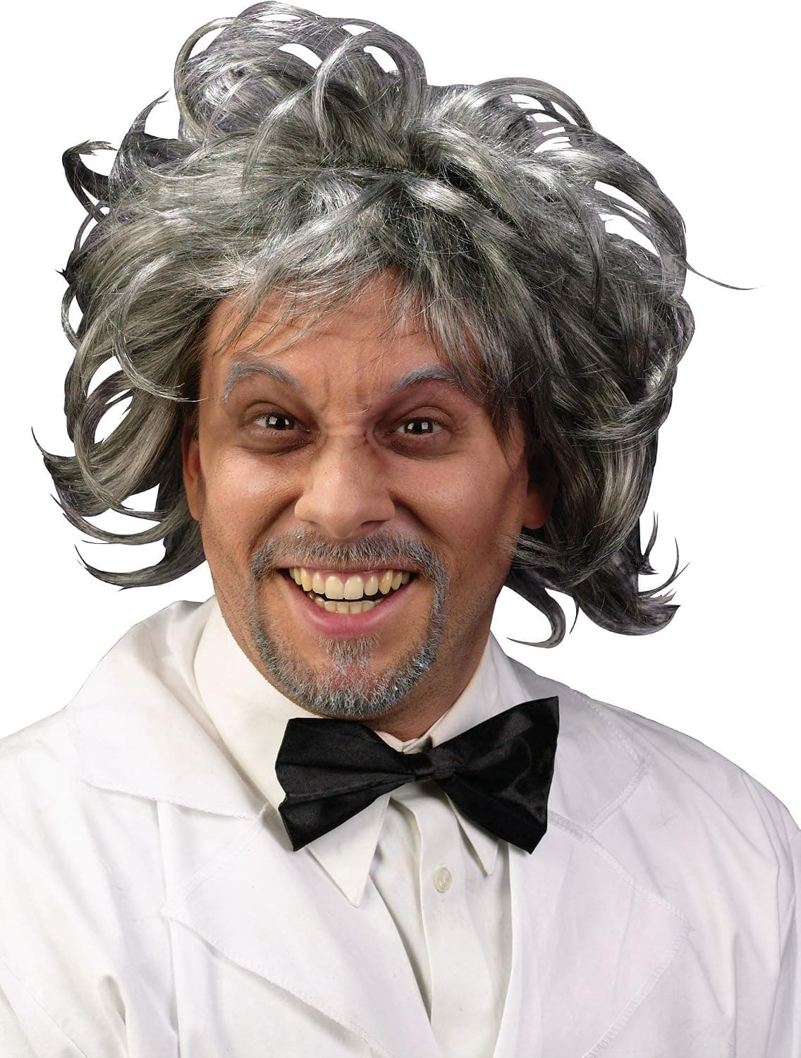 Fun World Men's Mad Scientist Wig Pbi, Multi, Standard