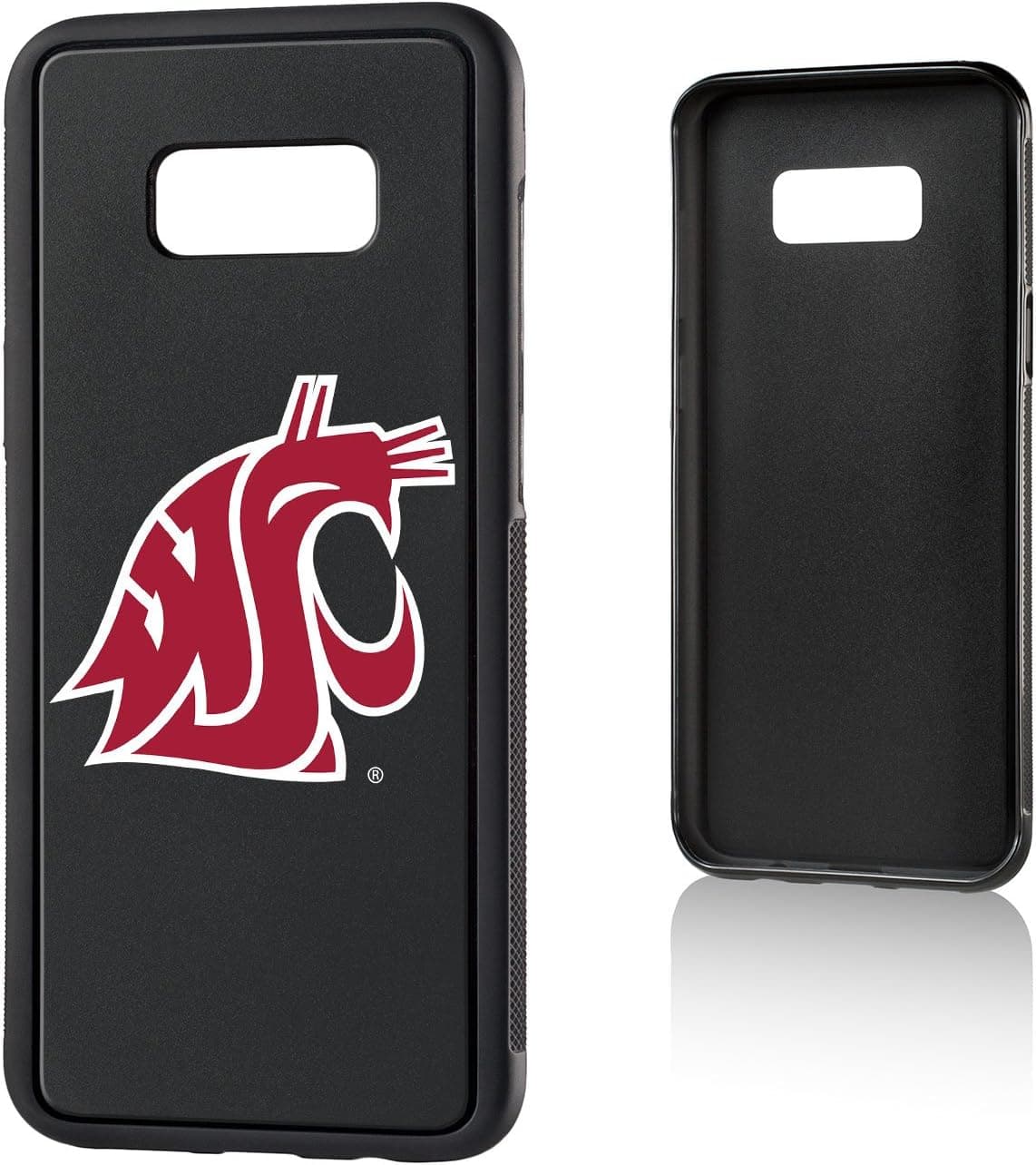 Keyscaper KBMP8P-0WST-INSGN1 Washington State Cougars Galaxy S8+ Bump Case with WSU Insignia Design