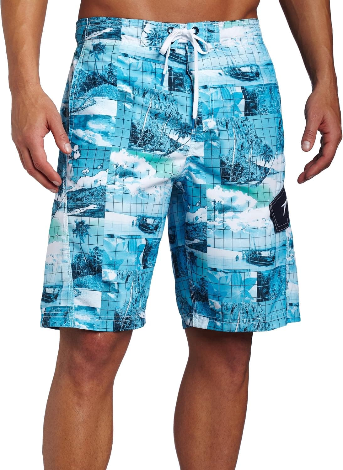 Speedo Men's Tropical Sunset e-Board Watershorts