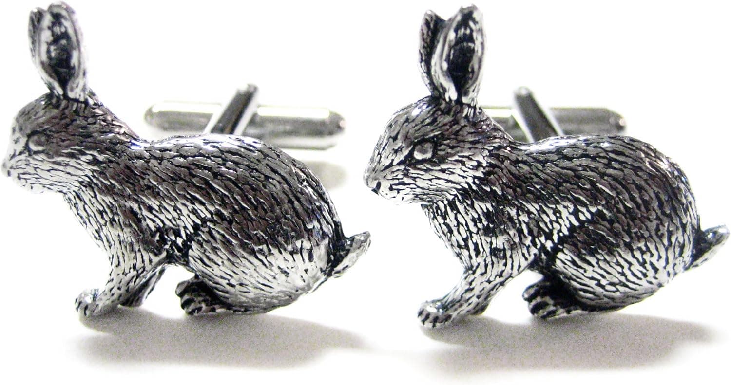 Kiola Designs Rabbit Hare Cufflinks