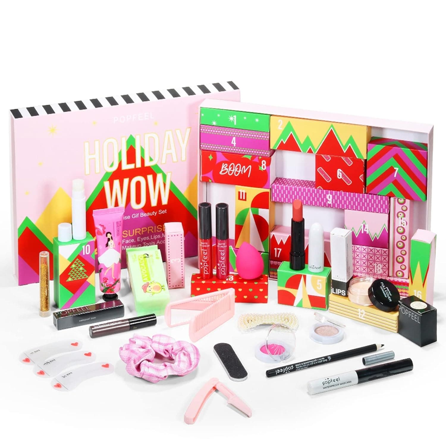 Make Up Kit for Girls Ages 12-17 Makeup Sets Cosmetics Kit Travel Makeup Gift Set, Include Hair Accessories Set for Girls, Perfect for Beginner