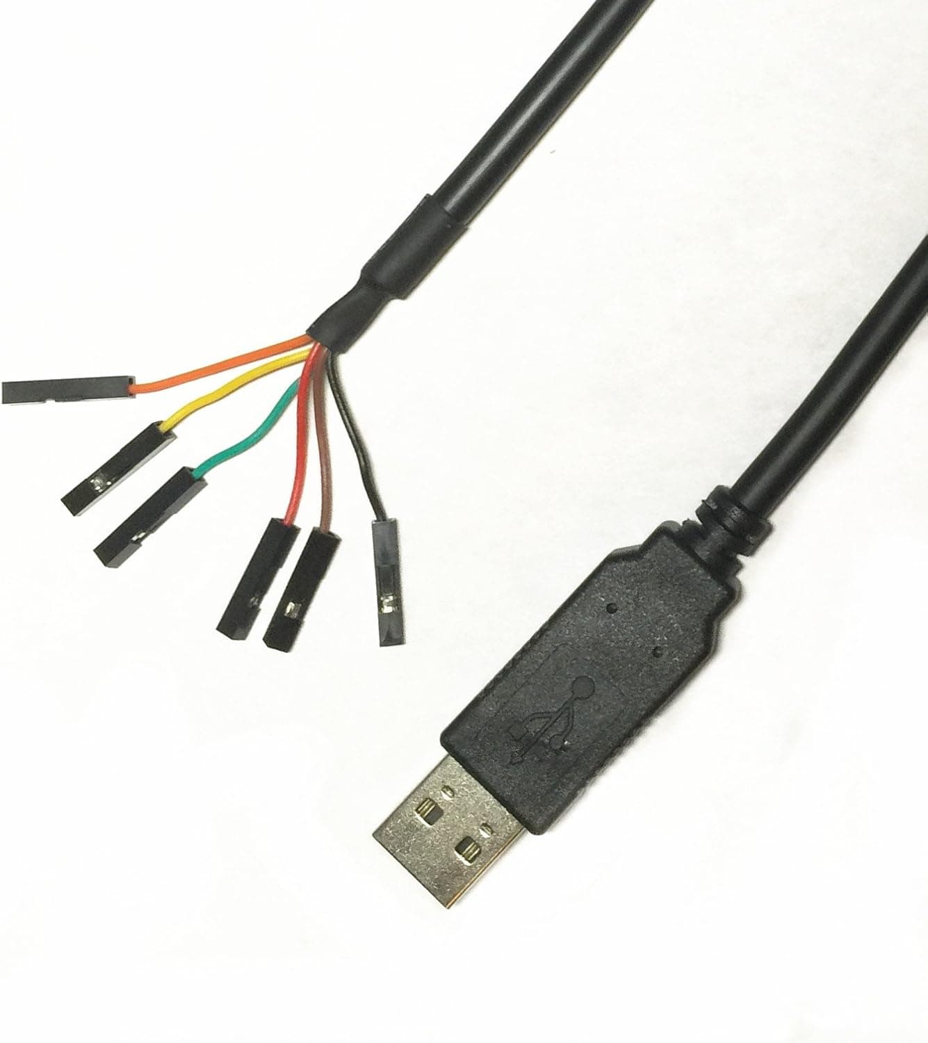 EZsync FTDI Chip USB to 5v TTL Serial Cable for Rapsberry Pi, TTL-232R-RPI Compatible, Debug and Programming Cable, EZSync013B