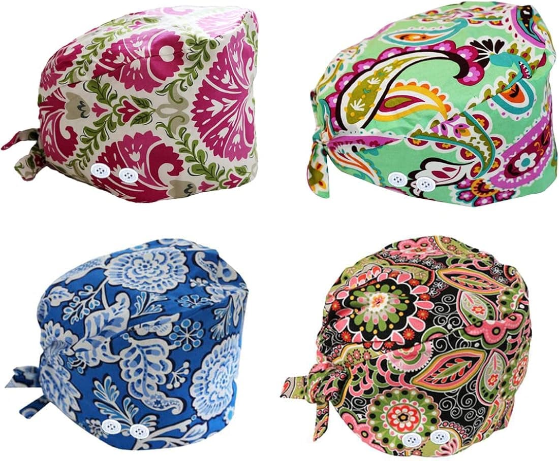 JoyRing Tie Back Working Cap with Sweatband Ponytail