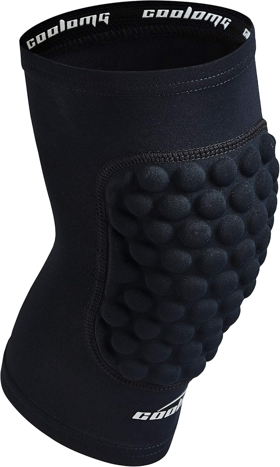 COOLOMG Basketball Knee Pad for Kids Youth Adult Knee Compression Sleeve (1 Sleeve) Baseball Volleyball Wrestling Anti-slip Knee Protector