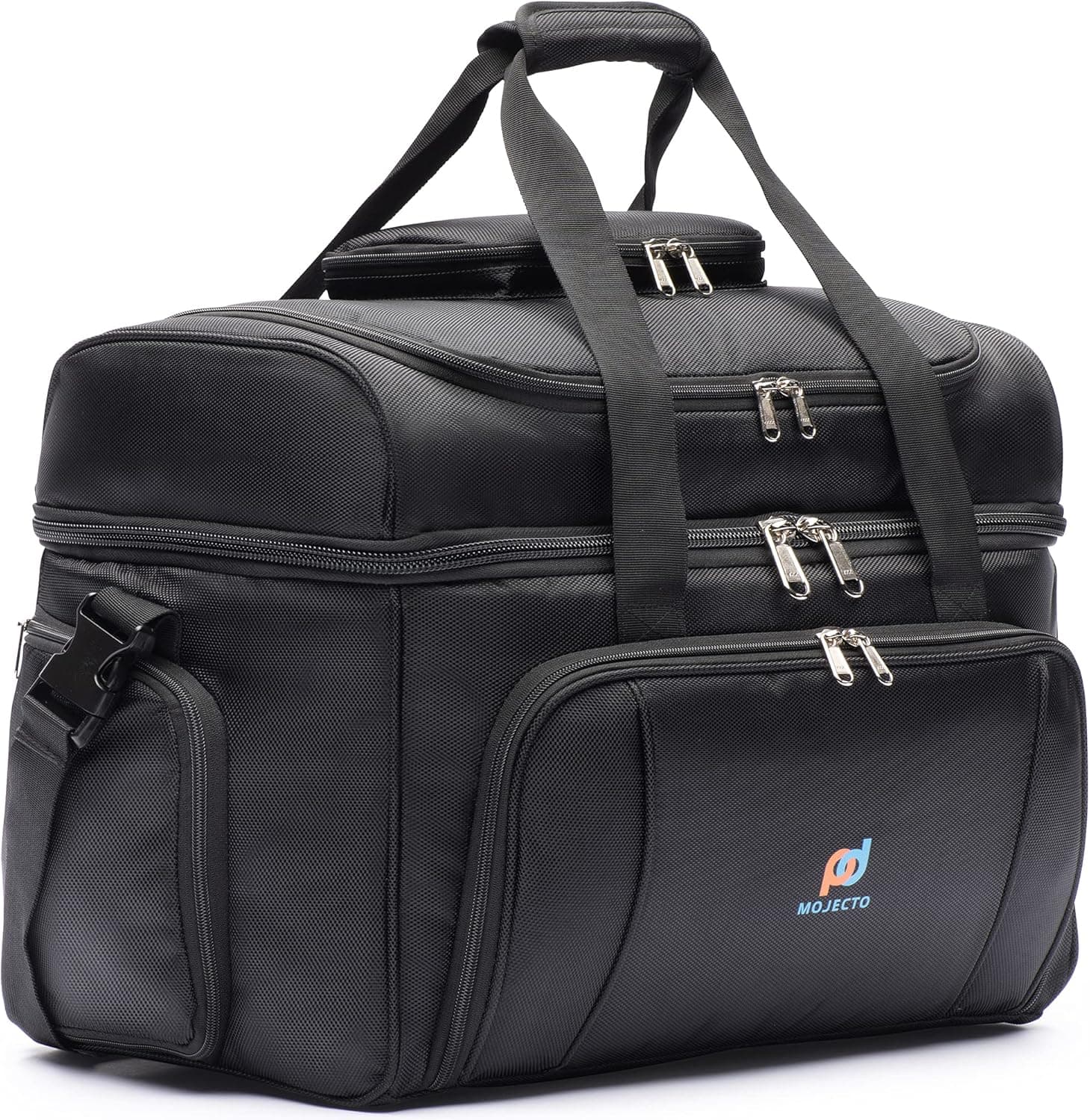 Extra Large Huge Cooler Bag to Pack Food for 3-4 Days Trip (XXX Large-17x14x10 in). Dual Thickly Insulated Compartment, Heavy Duty 1680D Polyester, Heat Sealed Removable Liner.
