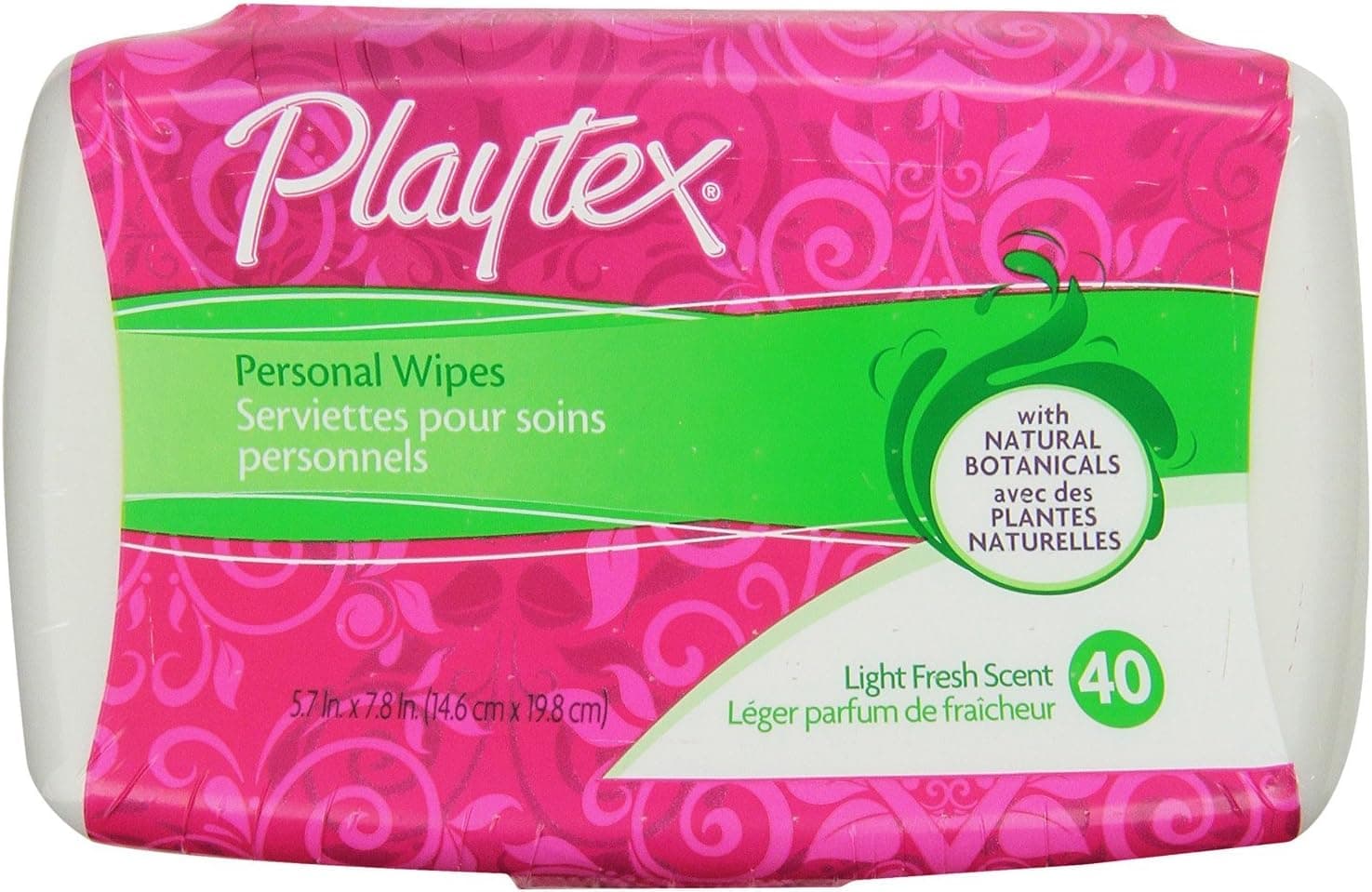 Playtex Personal Cleansing Cloths Tub Dispenser - Fresh - 40 ct