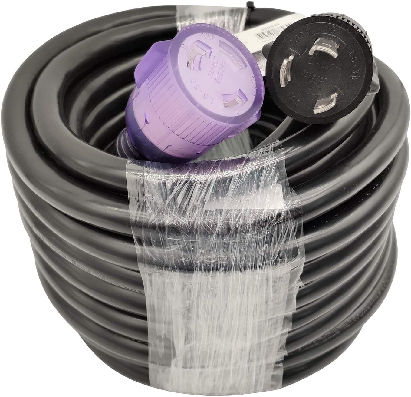 Parkworld NEMA L6-30 Extension Cord, Locking 3-Prong, 30 AMP, 250 Volts, 7500 Watts (50FT)