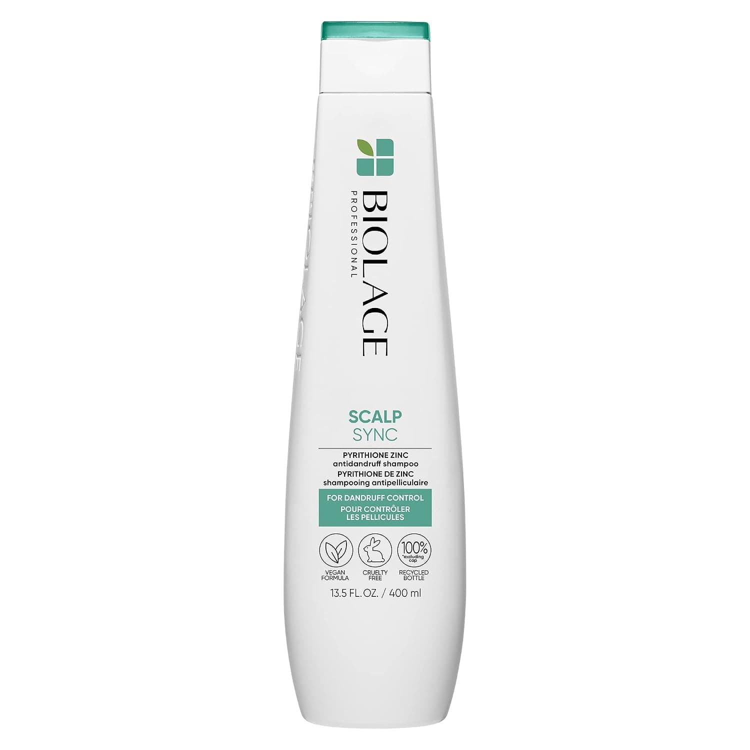 Biolage Scalp Sync Anti-Dandruff Shampoo | Targets Dandruff, Controls The Appearance of Flakes & Relieves Scalp Irritation | For Dandruff Control | Paraben-Free | Vegan