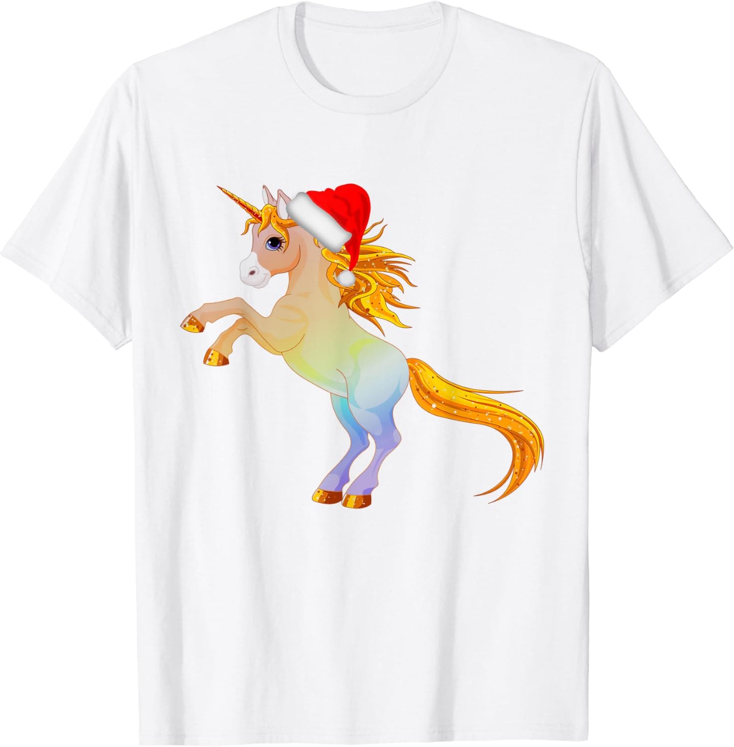Santa is a Unicorn Shirt - Christmas Unicorn T Shirt