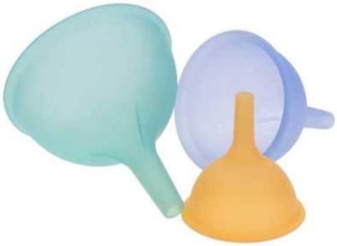 MIU 3-Piece Silicone Funnel Set