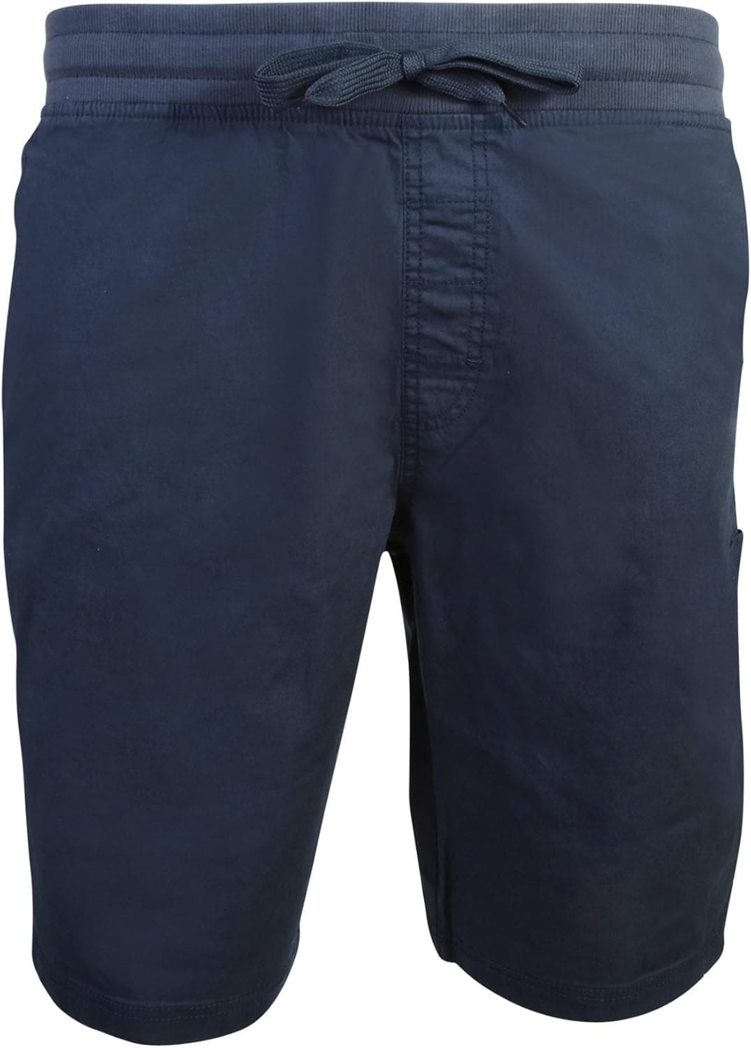 Beverly Hills Polo Club Men's Pull On Twill Stretch Short, Navy, Size 32'