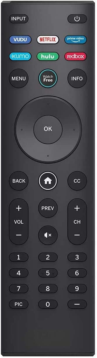 Universal Remote Control, XRT140 Smart TV Remote Compatible with VIZIO All LED LCD HD 4K UHD HDR Smart TVs